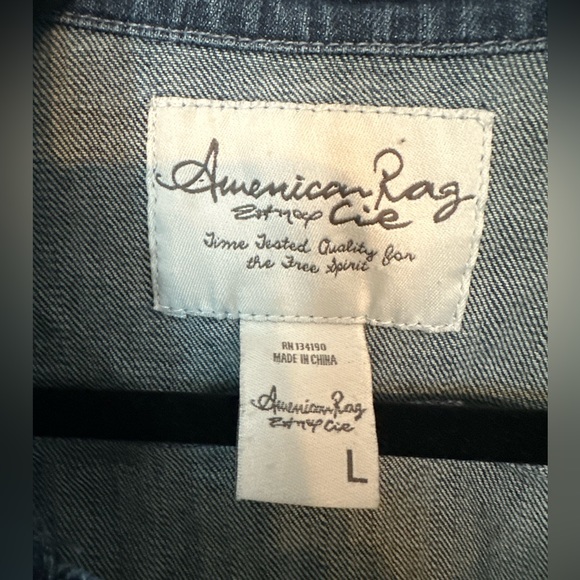 American rag Jean jacket - Picture 4 of 4